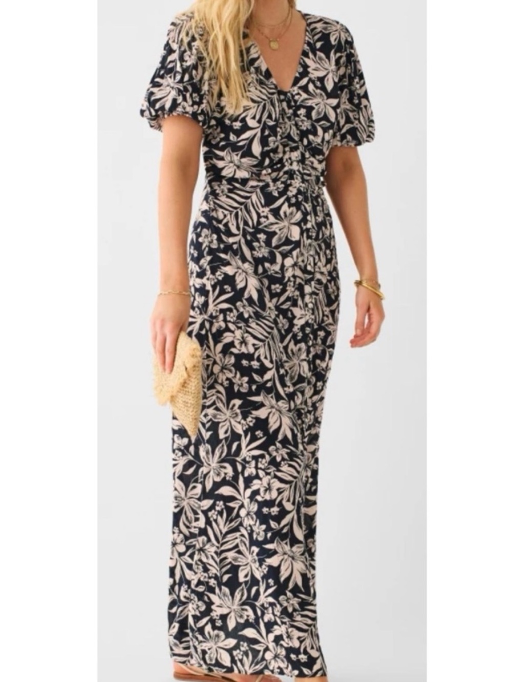 Faherty Tropical Maxi Dress